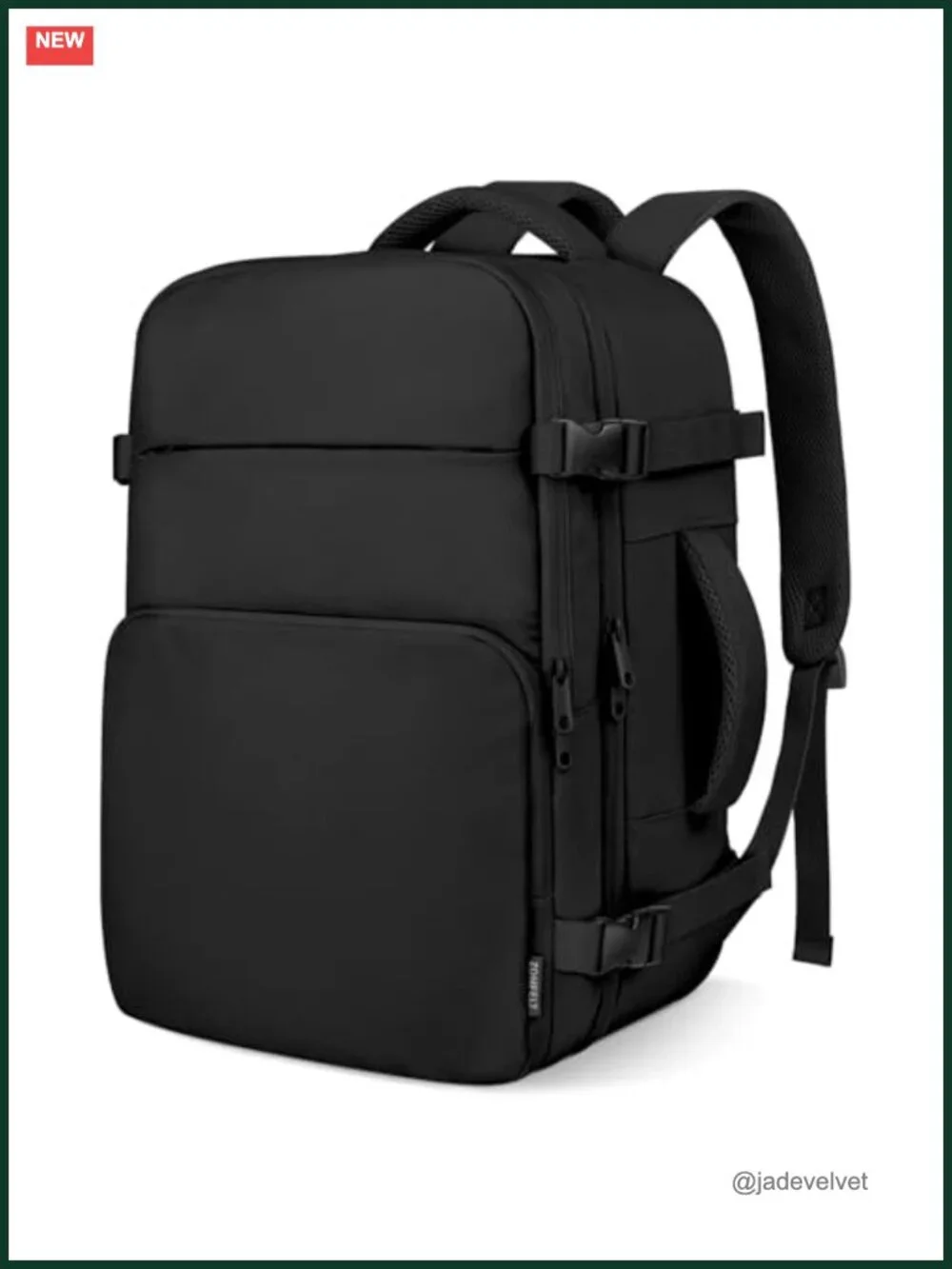 Travel Backpack Carry On Laptop Bag Flight Approved 17.3 Inch Polyester